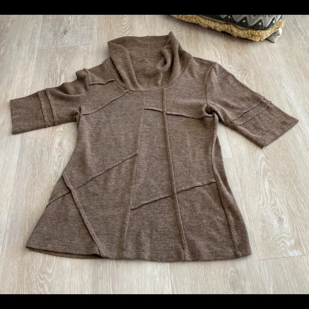 Cowl neck top